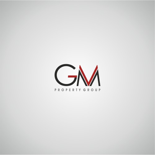 logo for GM Property Group Design by Designdicate™