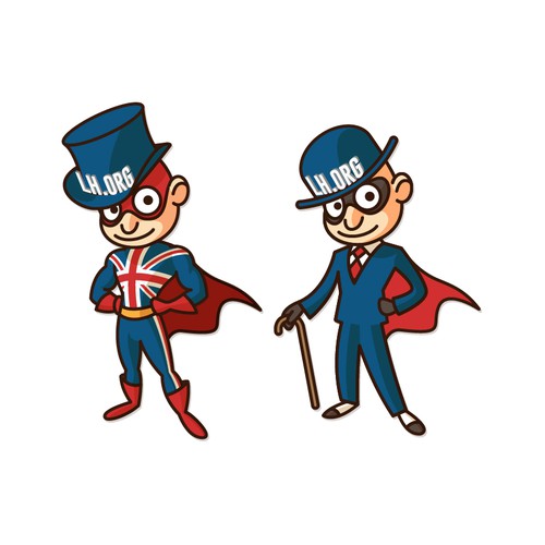 Create the character of a London hero as a logo for londonheroes.org Design by Atzinaghy