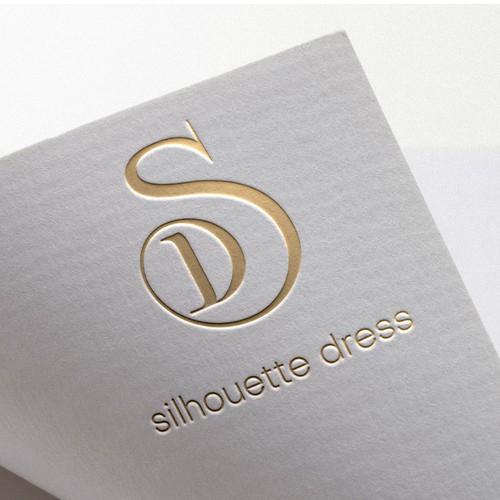 Logo design for bridal and dress boutique Design by snez_11