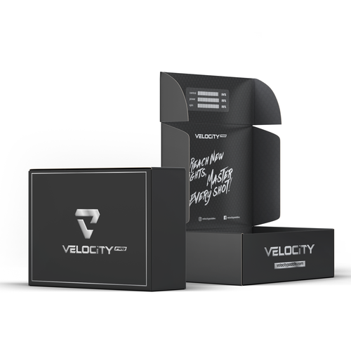 Create a box design for our pickleball paddles Design by nuke.art