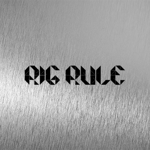 Rig Rule needs Lettering Design (wordmark) Design by designRays