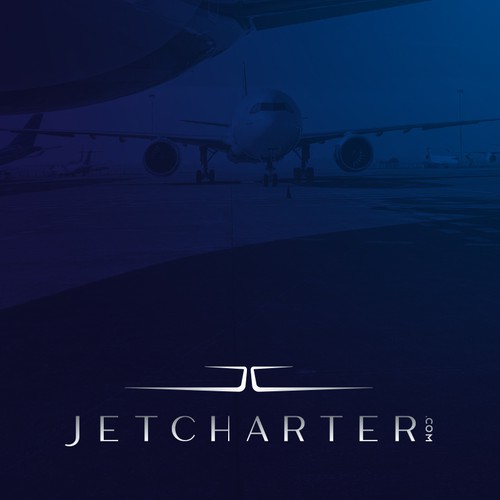 High End, Clean look, private jet charter company Design by Megamax727