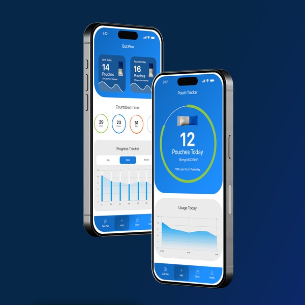 Design by Isaac Creative titled "Addiction Recovery App"