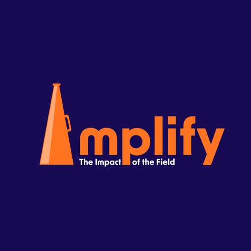 Amplify Logo Design by Radiant1976