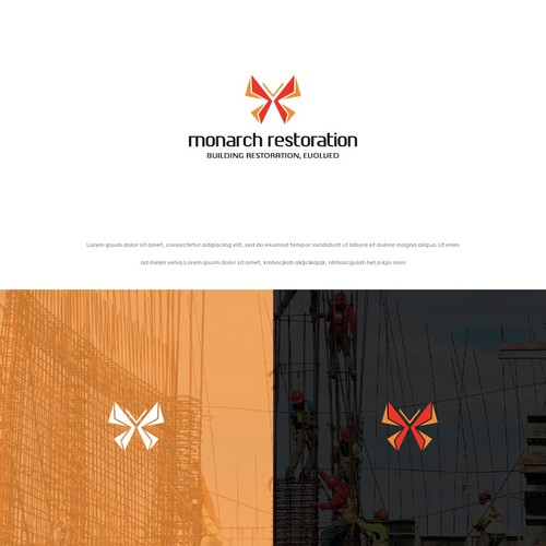 Design a modern clean logo package for a restoration company Design by Danny A