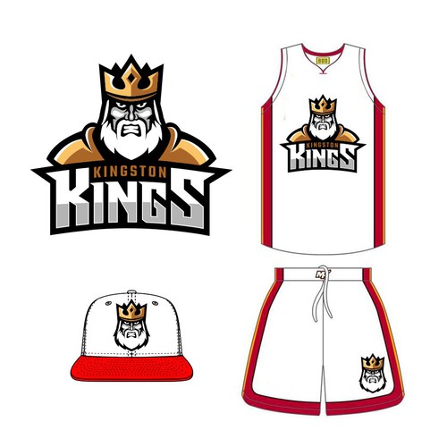 UBA - KINGSTON KINGS - TEAM LOGO Design by Maylyn
