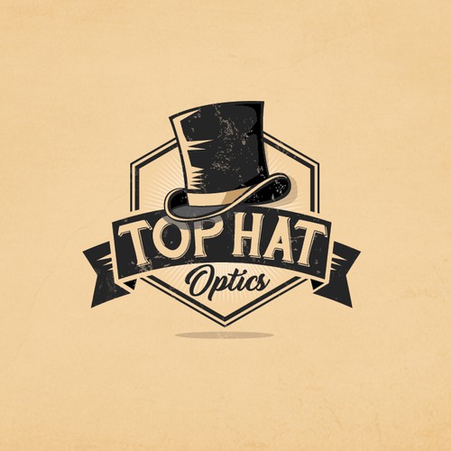 "Top Hat" Logo Design von DesignatroN