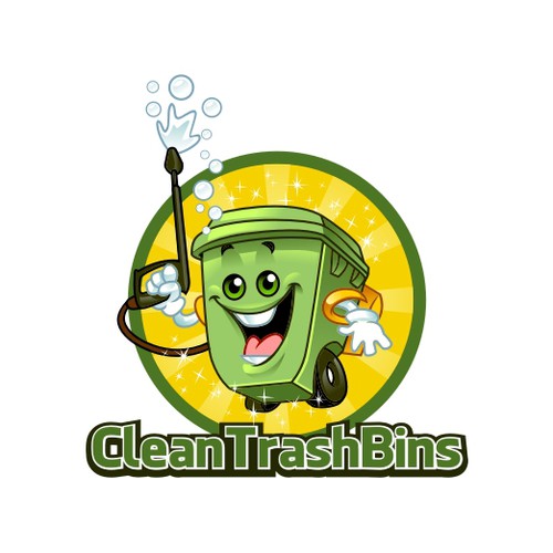 Design logo for Clean Trash Bins di dlight