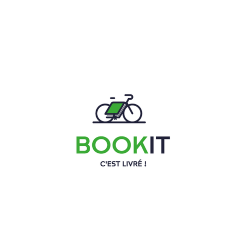 BOOKIT Genève, c'est livré! Livres en ligne livré à vélo! Ontwerp door vurt™