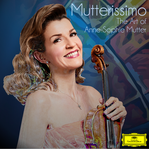 Illustrate the cover for Anne Sophie Mutter’s new album Design von Cmoon