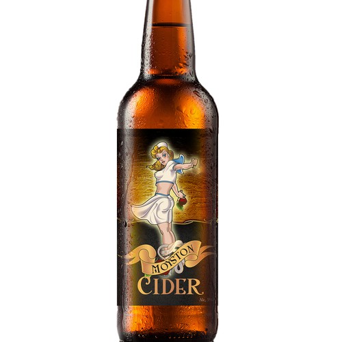 Funny name requiring great imagination and sexual innuendo for cider  label/logo. | Product label contest | 99designs
