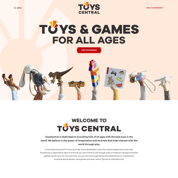 Global Toys and Games website