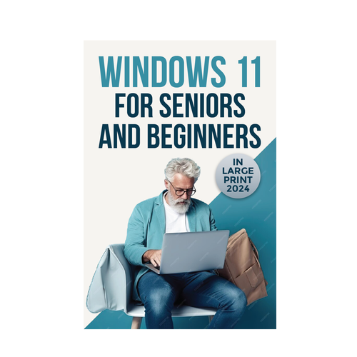 Windows 11 guide in large print Design by romy