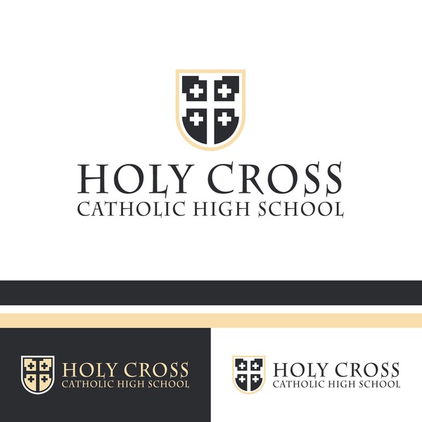 Crest logo for Catholic elementary school