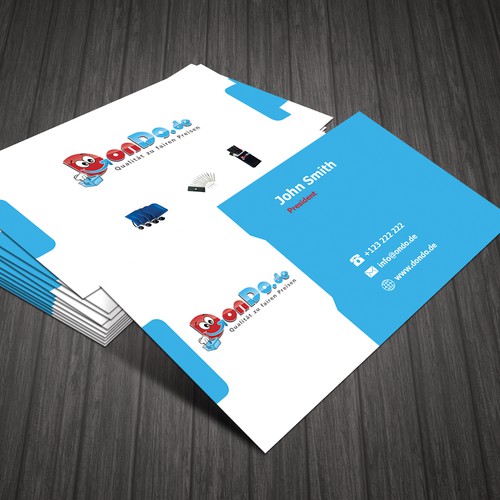 Business card contest entry by Designer JNSH