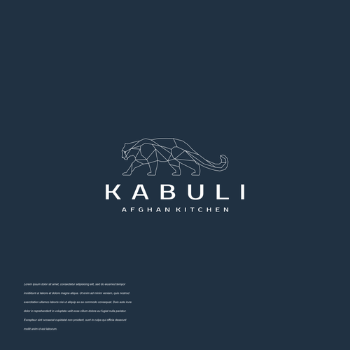 Afghan restaurant logo Design by a k i k o