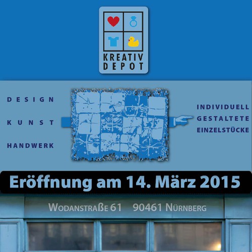 Tarjeta o invitación propuesta en el concurso por Karpfen