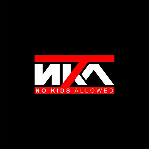 DJ Name Logo Needed for Marketing- NKA (No Kids Allowed) Design by allip.pello