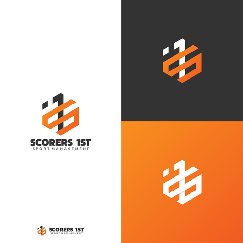 Logo for Large Sports Management Agency Design by Z E T G E I S T ®