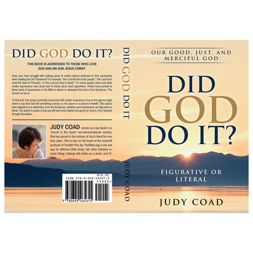 Design book cover and e-book cover  for book showing the goodness of God Design by TopHills