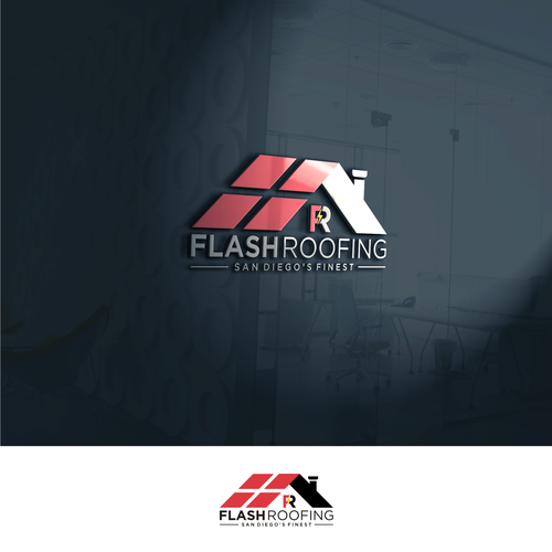 Compete to create a logo for Flash Roofing! Design by D'Creative™