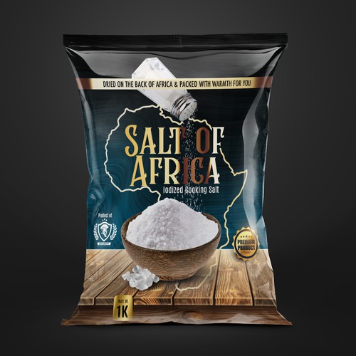 We need a creative designer, who can give us a premium and economi salt package yet not boring Design by MADZ adz