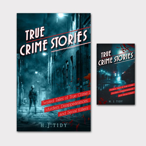 True Crime eBook cover. Diseño de Rafido