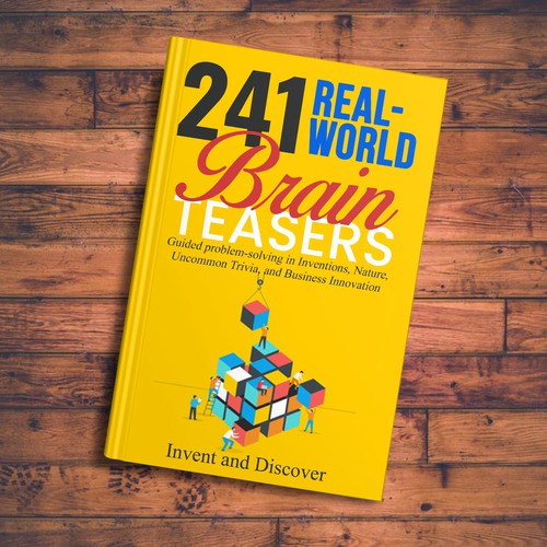 Book Cover - Creativity, Innovation, Inventions, Lateral thinking Design by Zahari Studio