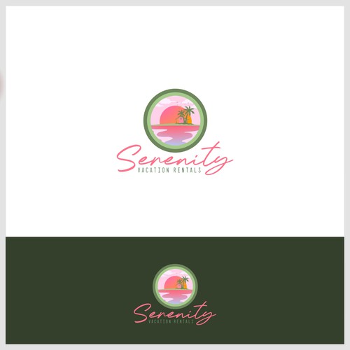 New Vacation home rentals logo for our Airbnb! Design by namanama
