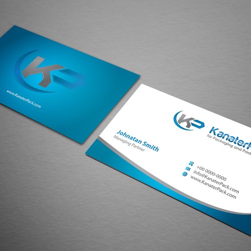 KP needs a new logo and business card Design by Dezero