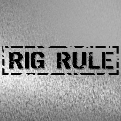 Rig Rule needs Lettering Design (wordmark) Design by designRays