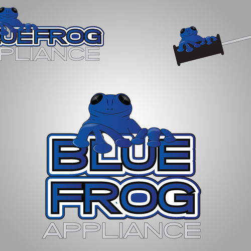 Create the next Logo Design for Blue Frog Appliance Design by MyMediaStar