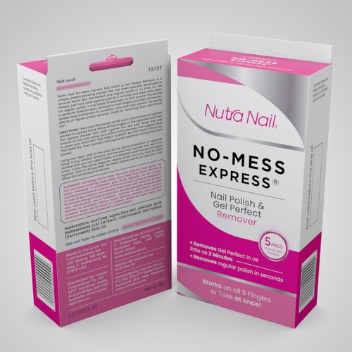 Nutra Nail Gel Remover Design by Pice Wilf