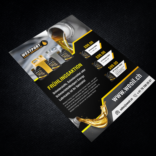 Postcard, flyer or print contest entry by 99B