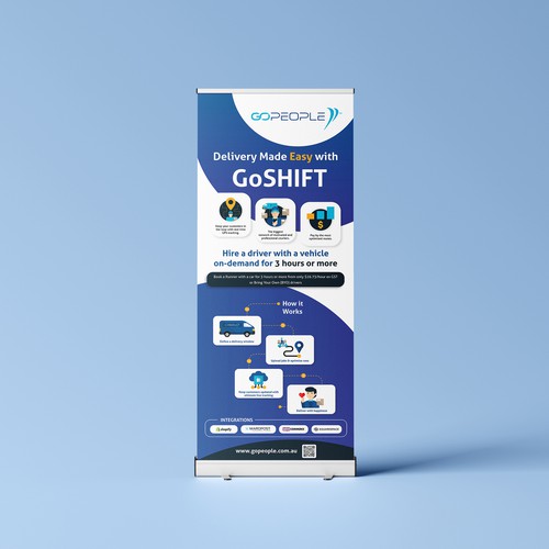 Designs | GoPeople Banners | Signage contest