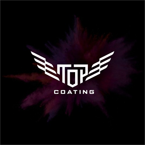 Logo for TOP Coatings Design by Normans