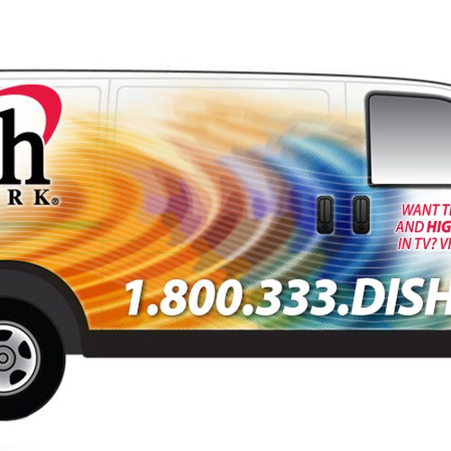 V&S 002 ~ REDESIGN THE DISH NETWORK INSTALLATION FLEET Design by LogoFolder