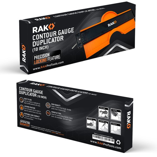 Design eye catching box packaging for RAK Pro Tools Design by C7Z