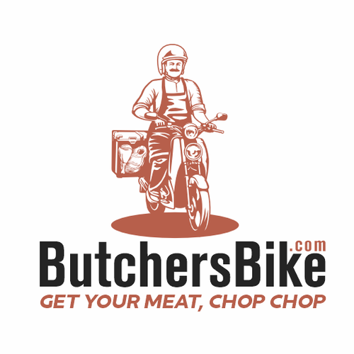 Logo - Butchers Bike Design by H4m1H02