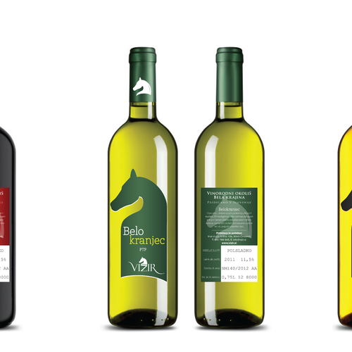 Bottle label design for wine cellar Vizir Design by gregorius32