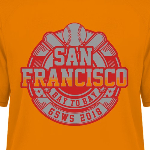 Design a bold t-shirt for san francisco athletes going to softball world  series!, T-shirt contest