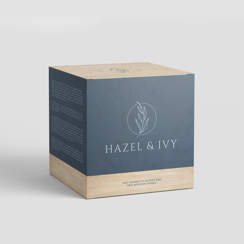 High end mid century modern planter and stand elegant box design Design by Rusmanhadi