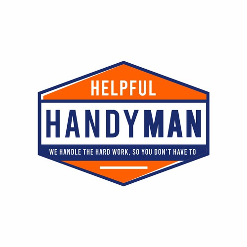 Handyman branding for new business in Iowa Design by websmartusa