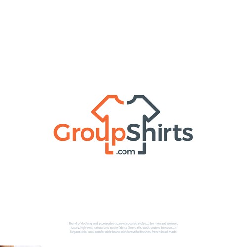 GroupShirts.com Needs a Logo! Design by gotchagraphicsdotcom