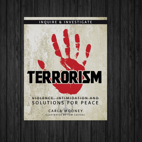 Terrorism Book Cover | Book cover contest