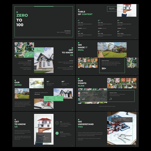 Re Design Black and White Webinar Presentation Design by Rizkykaja