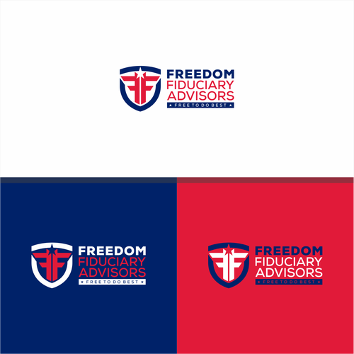 Investment company breaking away from corporate interest looking for fresh patriotic logo. Design by DLVASTF ™