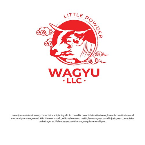 Wagyu Beef and Cattle Logo Promo Design by CRSS_Over