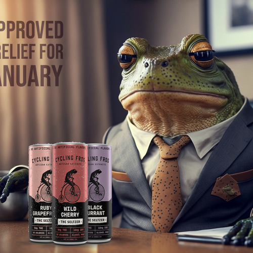 Create a 'Dry January meets High January' poster.  Have Fun, Be Creative, Open to all suggestions. Design von karundesigns