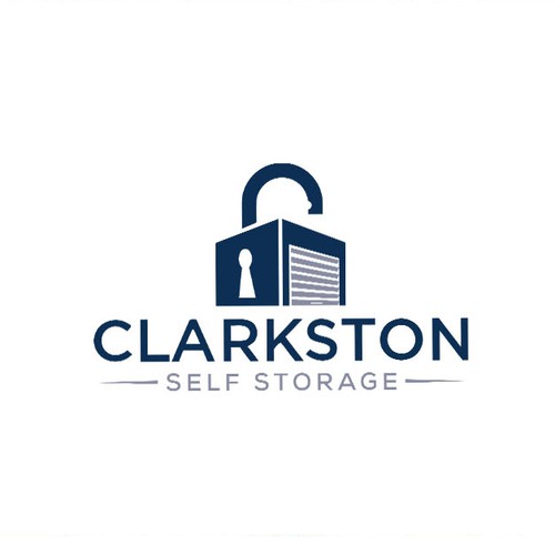 Self Storage Logo | Clarkston Self Storage Design by RayStudio